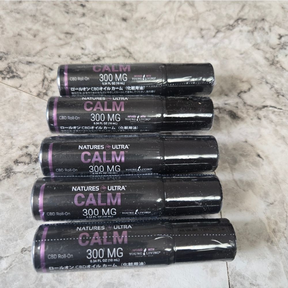 Natures Ultra Calm CBE 300mg  Roll-On Each‎ Or 3 For 180